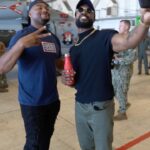 Chelsea Cardona Instagram - Partnering with the USO @montezfordwwe, @adawks_cog, and @chelseaagreen made a special visit to Naval Station Mayport in Jacksonville, FL to celebrate #MilitaryAppreciationMonth 🫡