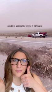 Chelsea Peretti Instagram - I wasn’t sure what the tone of this tumbleweed video was, but def a wild ride