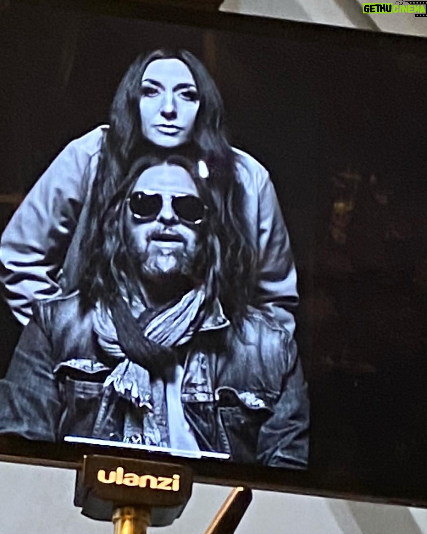 Chelsea Peretti Instagram - me and @kooolkojak no matter how annoying and broken our industries are we make stuff together and have fun❤️🥹i love being an artist. from a shoot with: @taili_song_roth style: @chrishoran20 hair: @claytonhawkins mu: @dendoll 🪄🪄🪄