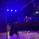 Chelsea Peretti Instagram - WHAT A NIGHT @bejohnce put together to raise $ for IATSE, Teamsters Local 399, and the USWW Janitors impacted by strikes. Will the comedians @megsstalter @timheidecker @bejohnce want me to delete all these clips? Very possibly. Enjoy now while ya can!!!!!!! JOHN IS PROBABLY STILL SLEEPING AFTER SUCH A LATE SHOW AND MEG BUT ME N TIM UP AT THE CRACK O DAWN W OUR KIDS TENDING TO THEIR NEEDS! DEDICATION TO THE CRAFT #newfaces