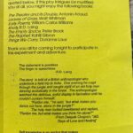 Chelsea Peretti Instagram - found the program to my one woman show when i was like 18 or 19