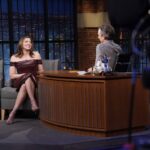 Chelsea Peretti Instagram - TONIGHT!! A note from my publicist: Photos for you to post as well! Credit “Lloyd Bishop/NBC” and tag @LateNightSeth wherever possible.