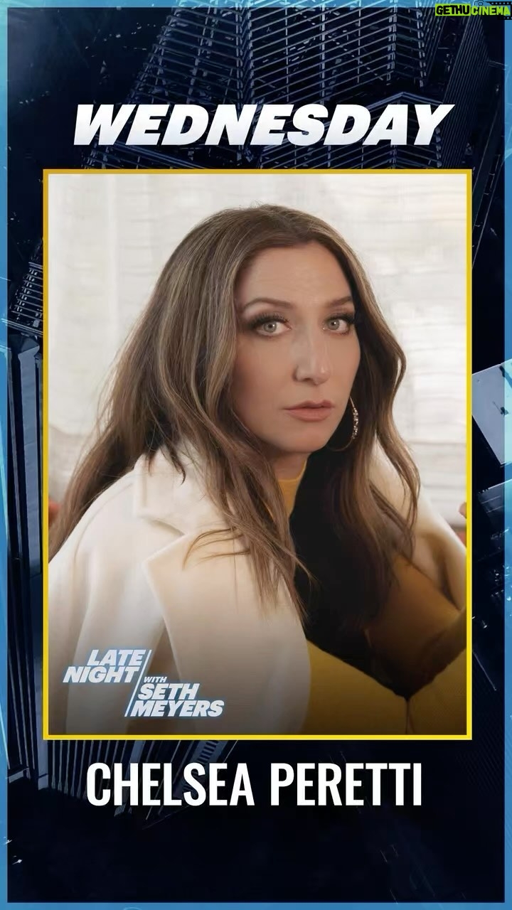 Chelsea Peretti Instagram - TONITE😆 @latenightseth I had the best time‼️⭐️