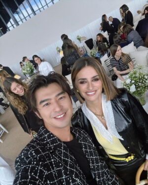 Chen Bolin Instagram - ⚫️ CHANEL ⚪️ Paris 🗼Family & friends 🇫🇷✨

#CHANELFallWinter 
#CHANELShow