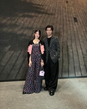 Chen Bolin Instagram - ⚫️ CHANEL ⚪️ Paris 🗼Family & friends 🇫🇷✨

#CHANELFallWinter 
#CHANELShow