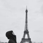 Chen Bolin Instagram - 早安、晚安🗼💫✨ Noir et blanc Paris 🖤🤍✨ #LaTourEiffel