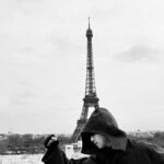 Chen Bolin Instagram - 早安、晚安🗼💫✨ Noir et blanc Paris 🖤🤍✨ #LaTourEiffel