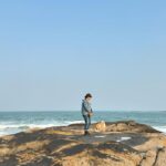 Chen Bolin Instagram – 📍海邊吹風郊遊日 🌤️🌊🪨🐚🩵✨

#不如海邊吹吹風