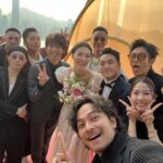 Chen Bolin Instagram - 恭喜兄弟！ 祝你們永遠幸福快樂🎉✨✨✨ @mroscarwang & @t1any1 💕 #幸福魔幻的一天