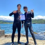 Chen Bolin Instagram - 拿到證書的那一天 ✌🏻🤿🌊🐠✨ @extreme.forest @grayscale.production #極島森林2