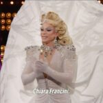 Chiara Francini Instagram - 🌈🇮🇹💖 ... Le farfalle mi si sono posate in testa. Forse perché sono un fiore? Io dico sì. Il tema puntata è: A ritmo di drag La Runway🌈💅 è: Shine Bright like a Diamond E così, zeppa di Farfalle, Pliè, avvolta di voile o fasciata come un salame di Norcia, chiedo: venite a fare un Battement con me? ❤️ La settima puntata di #dragraceitalia 3 è su @paramountplusit Watch #DragRaceItalia Season 3 now! ♥️🇮🇹 Streaming on: 🌎 @wowpresentsplus worldwide ❤️ vi aspettiamo, al varco. AMORI❤️ Prodotto da @ballandi_ @dimitricocciuti ❤️ Pino Dress: @enricocoveri_official archivio Shoes: @rogervivier Fascinator: @verdemaggio Gloves: @dueccigloves Black dress: @stellajean_sj_ Shoes: @lesilla Fasciantor: @verdemaggio Make up: @valentini.nina Hair: Piero Giordi per @minetteroma Styling: @andrea.mennella Thanks: @comosuenaelcorazon @angycom72 Le nostre QUEENS @sypario @vezirja @sissylea.queen @lasheevadq @amy_krania_dq @silvanadellamagliana @morgana.cosmica @laprada_weareallprada @the.leila.yarn @aurora_lightning @adrianapicassoofficial @lina.galore @bianchinimelionce