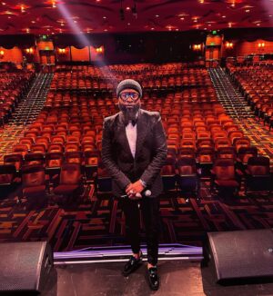 Chico Bean Instagram - A huge thank you to Everyone who helped me sell out My Easter Speech at The @themiragelv last night, Fly Me to The Moon!!!!!