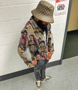 Chico Bean Instagram - “Anytime I’m home it’s bitter sweet because My Mother is no longer here, so Tonight I chose to wear this Jacket in honor of Tawanda Bean, THANK YOU TO BLACK WOMEN FOR ALL YOU’VE DONE & ALL YOU CONTINUE TO DO!!!!😍😍😍😍