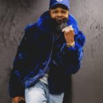 Chico Bean Instagram – The Head of Promotions let me wear Her Coat in NAPTOWN last night!!!! We Dem Ones get your Tickets!!!!