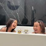 Chidjun Hung Instagram - Little girls time 🫰🧡💚💖💜