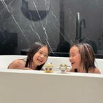 Chidjun Hung Instagram - Little girls time 🫰🧡💚💖💜