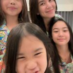 Chidjun Hung Instagram - Little girls time 🫰🧡💚💖💜