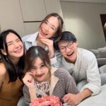 Chidjun Hung Instagram - Happy birthday 🎈 คนที่น่ารักที่สุดดด I luv chuu 3200 🥰💗 my bestie-beautiful heart, soul sister @girlgxox คำอวยพรมีให้ทุกวัน น้าา 🥳