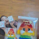 Chidjun Hung Instagram – What a good day :) 🌈💜💙💚💛🧡♥️ #crybaby #popmart #popmartthailand #chilynhung