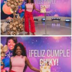 ChikyBomBom Instagram - #tbt para celebrar el cumpleaños sorpresa de mi querida @chikybombomreal desde @encasacontelemundo con la alegría que tanto la caracteriza, que Dios te regale muchos años más con esa personalidad, porque LA Tienes y haces con ella lo que quieras 😂🥳👏🏼❤️ @telemundo . . #telemundo #chikybombom #encasacontelemundo #photo #photographer #dominicana #miamiphotographer