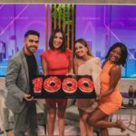 ChikyBomBom Instagram - Felizzz de ser parte de todo lo maravilloso que está pasando en @encasacontelemundo El lunes celebramos el ser los #1 de las tardes y hoy el show número 1000 bendiciones tras bendiciones ♥️ FELICIDEDES EQUIPO @leandromfoto mil gracias 🤩 por las fotos ♥️