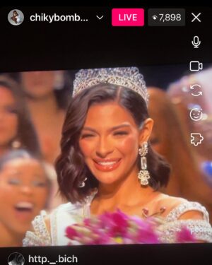 ChikyBomBom Instagram - FELICIDADES MI REINA 👸🏾 HERMOSA @sheynnispalacios_of MISS UNIVERSO 

#missuniverso #missuniverse  #missnicaragua