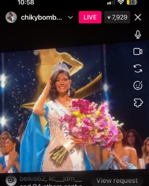 ChikyBomBom Instagram - FELICIDADES MI REINA 👸🏾 HERMOSA @sheynnispalacios_of MISS UNIVERSO 

#missuniverso #missuniverse  #missnicaragua