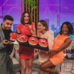 ChikyBomBom Instagram - Felizzz de ser parte de todo lo maravilloso que está pasando en @encasacontelemundo El lunes celebramos el ser los #1 de las tardes y hoy el show número 1000 bendiciones tras bendiciones ♥️ FELICIDEDES EQUIPO @leandromfoto mil gracias 🤩 por las fotos ♥️