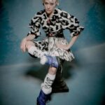 Chloë Sevigny Instagram - Thank you Emma & Laura of @chopovalowena for bestowing me the title of Snow Queen. You and your garments are heavenly. 💕