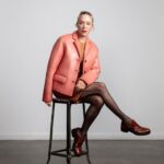 Chloë Sevigny Instagram - Boop! In the October issue of @voguemagazine for @miumiu x @churchs Photo @stefanruizphoto Styling @maxortegag Hair @joeygeorge Makeup @gitabass