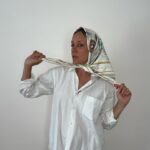 Chloë Sevigny Instagram - Aurel Schmit / Supreme silk scarf @aurel_sex @supremenewyork #weheardsexsells