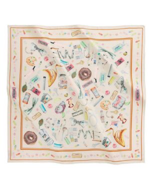 Chloë Sevigny Instagram - Aurel Schmit / Supreme silk scarf 
@aurel_sex @supremenewyork 
#weheardsexsells