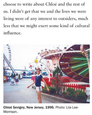 Chloë Sevigny Instagram - My old friend @lilaleela wrote an essay on the film KIDS, the impact it had on some of the participants and much more for @artforum “part memoir, part art criticism, part theory of the image” Thanks Lila. 
Link in bio to read.