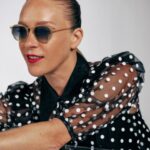 Chloë Sevigny Instagram - @chloessevigny's style always makes us swoon. That's why we've teamed up with her for a third time to bring back Tate in fan-favorite Nutmeg Crystal and (new!) Polished Silver. Tate may look like it was lovingly plucked from a trove of vintage treasures, but its eclectic mix of stainless steel and crystal acetate is very au courant. Click the link in bio and add-to-cart before they sell out again!