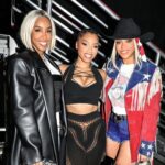 Chloe Bailey Instagram - i think i like this little life 🥹🥹 backstage after my Coachella set.. i love you forever @beyonce , so grateful you and @kellyrowland surprised me at my set. best feeling ever