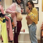 Chloe Bennet Instagram - Hey so one my bff’s Dave has his show (appropriately called “Dave”) premiering tonight. Most of you know him as lil dicky. But for me he’s just my davieeeee. He is the funniest, most neurotic, magical, observant, kind, most bizzare little bug in the whole wide world, and I’m so fucking excited for everyone to get to know him the way I have throughout the years. We both share a love of dairy. And we ALSO both have serious indigestion problems, and should never ever eat dairy. That has nothing to do with the show, but it does have everything to do with the severe bloating in the picture. So I thought I’d throw that in here. Anyway I digress, the point is, I love this man. And I love his show. It’s so so so fucking good. There’s nothing this guy can’t do (except eat dairy) and this is just the beginning. Please go watch. Tonight on FX! And on Hulu tomorrow? I don’t know, I might’ve just made that up? Whatever, It’s on, you’ll find it. 🥰💩🐒🐛🦋🌈✨⚡️