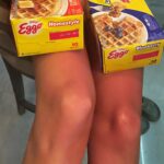 Chloe Bennet Instagram - eggos help with sunburn and milk & vodka is a no no (vol.2) 🍒
