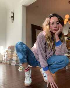Chloe Bennet Instagram - swipe right to see how to pass down trauma