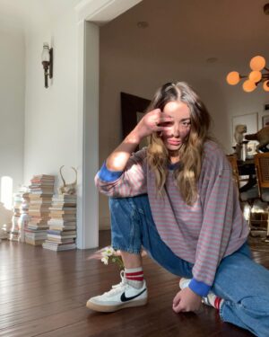 Chloe Bennet Instagram - swipe right to see how to pass down trauma