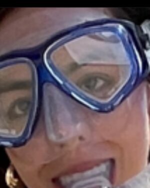 Chloe Bennet Instagram - land snorkeling (!!!)