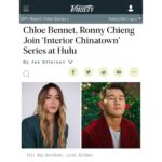 Chloe Bennet Instagram - So fucking excited to join @taikawaititi @ronnychieng & @funnyasiandude in bringing Interior Chinatown to life. —— During the pandemic I read Interior Chinatown (the book…go buy?) and was immediately obsessed. It’s brilliant, hilarious, deeply perceptive, ferociously creative, and relatable in a way I had never experienced. One of my favorite books and now, it’s being made into a show. and i’m in it. and life is so weird. whattt? aghhh pinch me (!!!!) Charlie Yu, you’re a kind, cool, genius alien and i’m stoked to be in your orbit.
