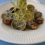Chloe Bennet Instagram - my stripey blue italian-y oceany prosciutto-y era