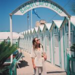 Chloe Bennet Instagram – my stripey blue italian-y oceany prosciutto-y era