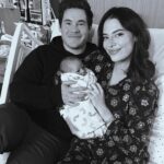 Chloe Bridges Instagram - Three weeks ago today our perfect little guy entered the world. I feel like someone took my heart out and replaced it with one that’s 15 times bigger. Beau Devine 2.16.24