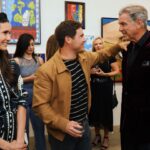 Chloe Bridges Instagram - An art-filled night celebrating the legend @piercebrosnanofficial