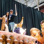 Chloe Bridges Instagram - 2023 highlight // Adam was King of Bacchus for Mardi Gras 👑 thank you to the Krewe of Bacchus and the Brennan family for truly treating us like king and queen - four days of nonstop eating and drinking and having the time of our lives!! A true honor for this new orleanian