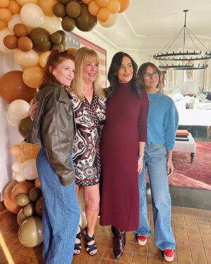 Chloe Bridges Instagram - Thank you to these four ladies @angeliquecabral @brittanidevine @devine.penny @bridgeskat for throwing the most beautiful baby shower for me. I can tell those pregnancy hormones are raging cause literally all I want is for people to be mushy and sentimental with me and write me nice notes and it turns out showers are perfect for that 🥰 29 weeks down 11 weeks to go