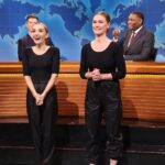 Chloe Fineman Instagram – Well @missjuliastiles I Think We Saved The Last Dance 🩰✨ @nbcsnl 

thanks @mikedicenzo @sk8rpunk69 for writing this w/me and @sarahogleby for the hip hop and hop choreo 😘
