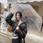 Choi Hee-jin Instagram - 아직 쌀쌀하네요🥹🫧🫧☔️ 모두 감기조심!!!
