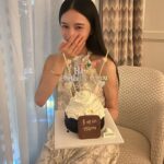 Choi Yeon-cheong Instagram - 🎂💙💖♥️ - #HBD 여러분 회사로 보내주신 선물 잘 받았어요. 생일 축하해주셔서 감사합니다. 진심으로🥹🙏🏻 (케이크 너무 이뻐요…) - 2023.08.14 #최연청 올림-